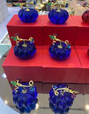 kristal mini obje mavi