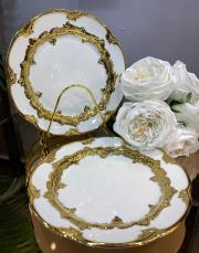 saraylı yemek takımı 24 parça gold 2