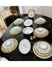 29 parça zeytin dalı yemek takımı gold