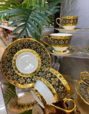 6 lı hadley luxury siyah  fincan takımı  2