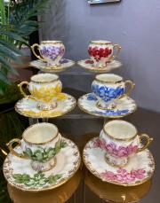 el boyama 6 lı fincan seti 