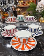 marlowe fincan takımı 6 renkli 