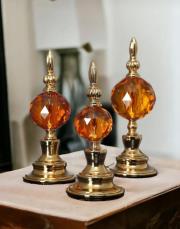 3 lü  kristal alem seti turuncu