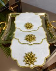 kahve peçetesi 6 lı gold