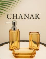 3 parça akrilik sıvı sabunluk seti gold