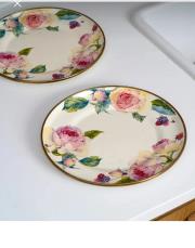 rose deluxe 20 cm 2 li pasta tabağı 