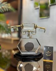 kristal dekoratif  cam telefon eskitme