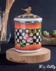 emaye dama kavonoz seti 2 li  2