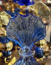 dik istiridye  cam mavi