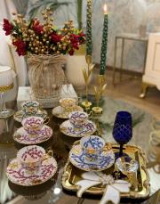 el boyaması 6 lı fincan takımı 