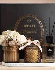 4  parça tabaklı koku seti 