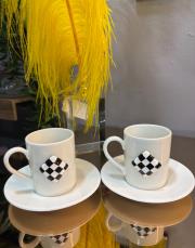 2 li dama fincan seti 