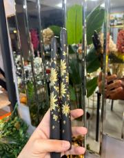 el yapımı 2 li mum siyah