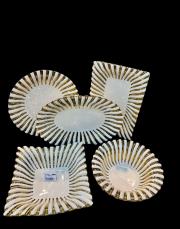 servis seti 5 parça sofra sunumu gold