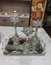 kombin 4 lü set gümüş