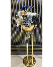 ayaklı köşe çiçeği gold