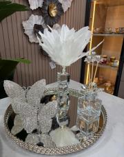 2 li taşlı kelebek gümüş