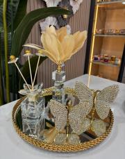 2 li taşlı kelebek gold