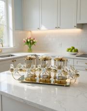 laleli baharat seti tepsili gold