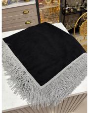 masa örtüsü mat kadife 2,50 ye 1,50 ölçü gri