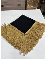 masa örtüsü mat kadife 2,50 ye 1,50 ölçü siyah 2