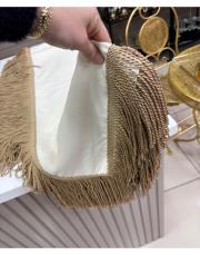 masa örtüsü mat kadife 2,50 ye 1,50 ölçü vizon