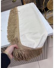 masa örtüsü mat kadife 2,50 ye 1,50 ölçü vizon 2