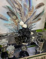 3 lü kombin seti gümüş