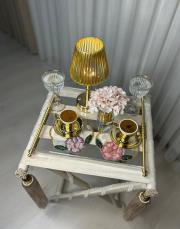 bilyeli 6 kişilik büyük boy tepsi şeffaf 2