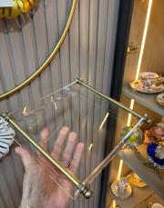 pleksi tek kişilik tepsi şeffaf