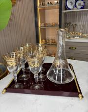 su seti 25 parça tam takım altın