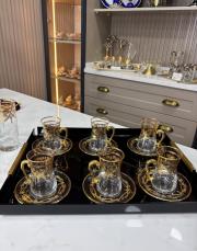 su seti 25 parça tam takım altın 2