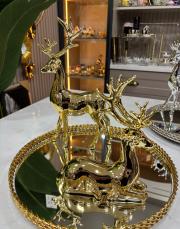 2’li döküm geyik gold