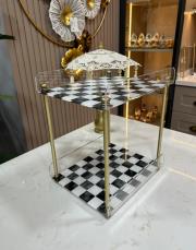 damalı iki katlı pleksi  2