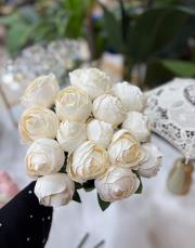 şakayık demeti krem