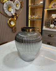 vazo 24 cm ebat gümüş