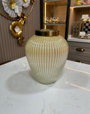 vazo 24 cm ebat krem