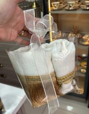 2 li el havlusu beyaz