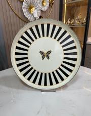 papillon 32 cm emaye tepsi  2