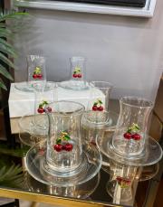 kiraz çay seti 12 parça  2