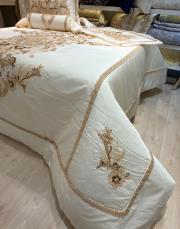 yatak örtüsü sultan model gold 2