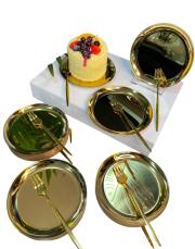 pasta seti 12 parça gold