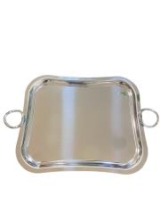 kulpu tepsi büyük boy gümüş