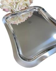 dikdörtgen oval tepsi gümüş 2